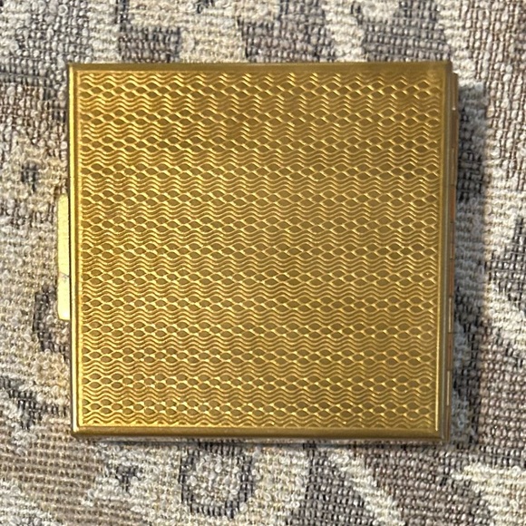 Vintage Zell 5th Avenue Carryall Clutch Powder Compact Lipstick Comb Minaudiere - Picture 6 of 16